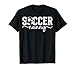 Soccer Nanny Grandma Proud Nanny Of A Soccer Player Nanny T-Shirt