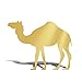 Metallic Gold Standing Camel Cardboard Life Size Standup Kit