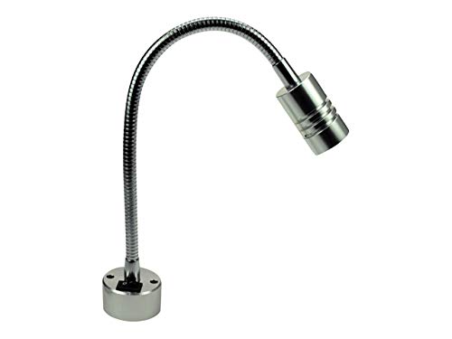 TALAMEX12/24v LED Flexible Chrome Reading Light.