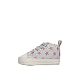  Converse Baby-Jungen Chuck Taylor CTAS First Star Hi Hausschuhe, Mehrfarbig (Pure Silver/Rust Pink 095), 19 EU