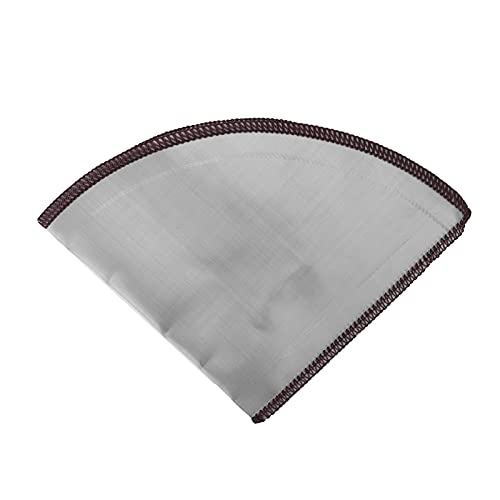 COHU Kaffeefilter, einfach zu verstauen Matte Mesh 800 Mesh Kaffeekegelsieb für Kaffeemaschine zum Filtern von Tee Kaffeemehl Cover