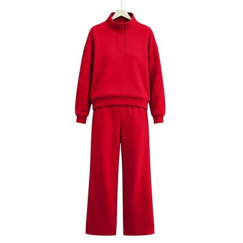 2 Piece Sets for Women lounge Snap Stand Collar Lounge Sets Fall Tracksuit - image 3