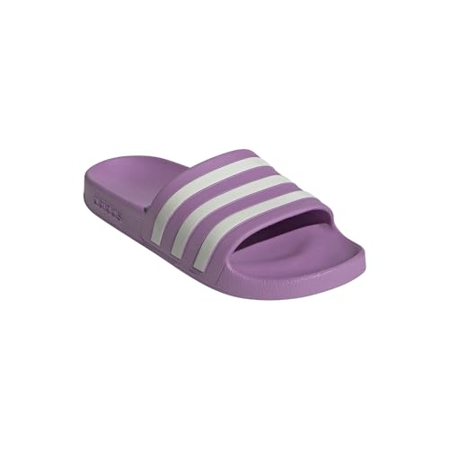 Image of adidas Womens Adilette Aqua Slides Casual Sandals Casual - Blue