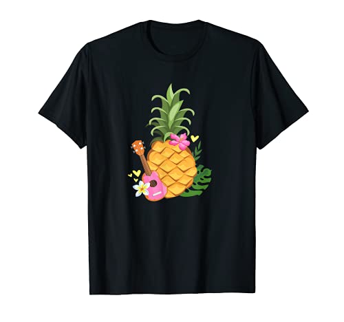 Hawaiian Pineapple Hawaii Travel Lover Summer Vacation Maglietta