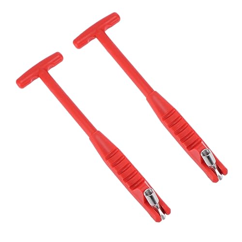 Cabilock 2Pcs Tire Valve Stem Puller and Core Removal Tool Lightweight and Compact Design for Easy Installation Suitable for Cars Motorcycles Bikes and Off Road Vehicles