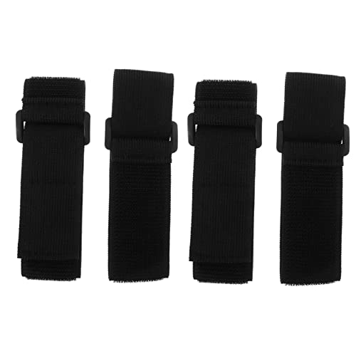 HOMSFOU 10pcs Nylon Elastic Band Hook and Loop Strap Self Adhesive Fastener for Waterproof Bag Tape Sport Tape Elastic Belt