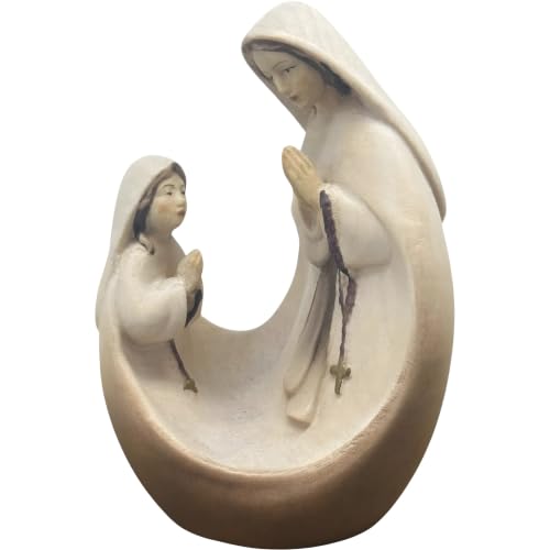 Figurine de crèche Vierge avec Bernadette pour une déco spirituelle - 5