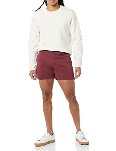 Image of Amazon Essentials Men's Slim-Fit 5 inch Lightweight Comfort Stretch Oxford Cotton Shorts