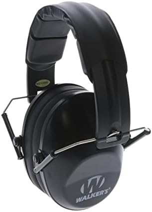 Walker's Game Ear Low Profile Folding Muff, Black