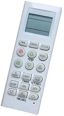 General Replacement Remote Fit for AKB73835313 AKB73835320 AKB73456120 LMAN127HVP LAN120HSV4 LAN180HSV4 LSN240HEV1 LSN240HSV3 LSN240HEV LSN180HEV VM182CS VM182C6A LSN240HLV for LG AC