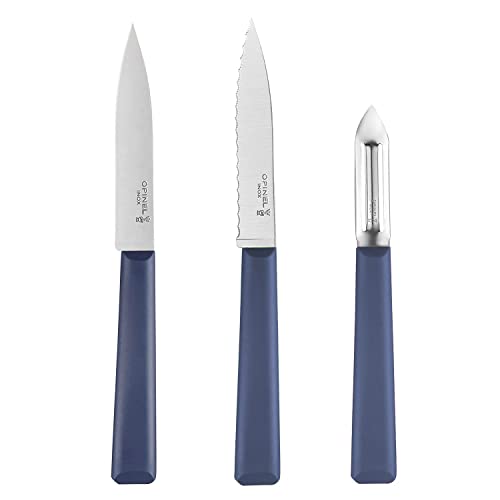 Opinel Les Essentials+ Kitchen Prep Bundle - Blue #TOP5