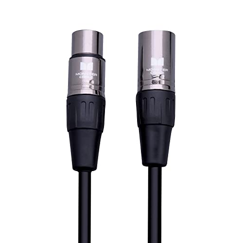 Câble microphone XLR Monster Classic de 30m avec blindage en cuivre pour studio