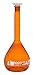 Volumetric Flask, 1000ml - Class A - Polypropylene Stopper - Borosilicate 3.3 Glass - Eisco Labs