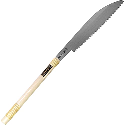 千吉 関東型穴挽鋸 360MM 生木 太い木材 切断用 衝撃焼入れ 目立て済み