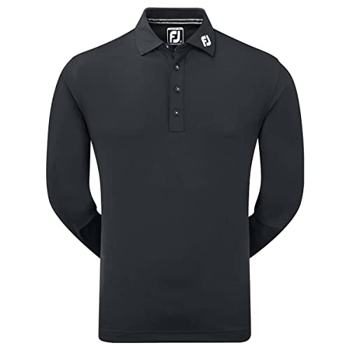 Footjoy Thermolite Long Sleeved Smooth Pique Polo