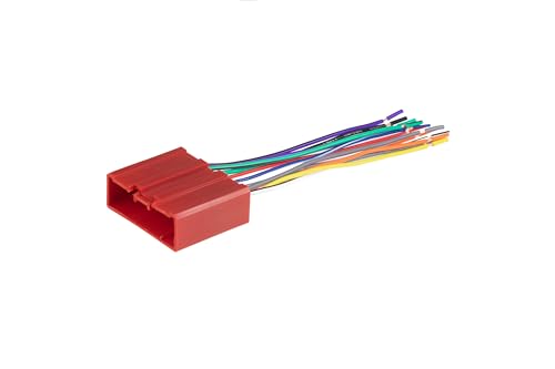 Scosche MA03B Radio Installation Harness Compatible with Select Non-Amplified 2001-2018 Mazda Vehicles. See Fit Guide and Notes in Images to Verify Your Vehicle