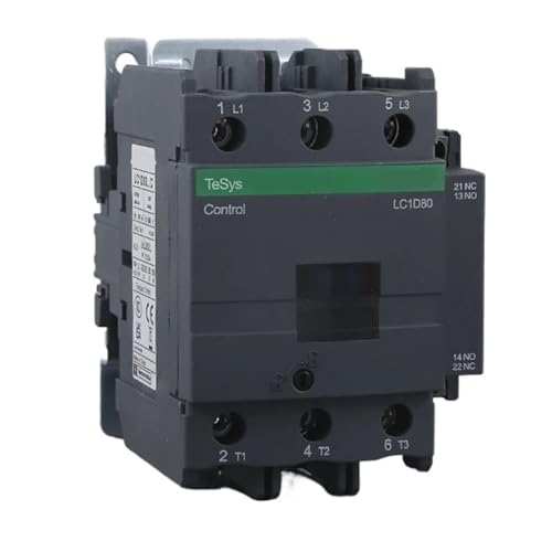 Contacteur AC LC1D65A 110V tripolaire version noire pour commande de moteur - 2