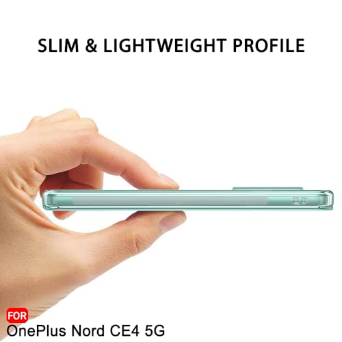 Image of TheGiftKart Back Cover Soft Case for OnePlus Nord CE 4 5G | Best Camera Protection | Inbuilt Dust Plugs & Anti-Slip Grip | Ultra Clear Slim Back Cover for OnePlus Nord CE4 5G (Silicone, Transparent)