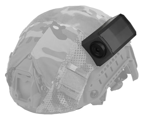 TS TAC-SKY Modèle De Caméra De Casque Tactique for Simulations Et Cosplay Modèle De Caméra De Casque Airsoft, Décoration De Modèle De Caméra Tactique,...