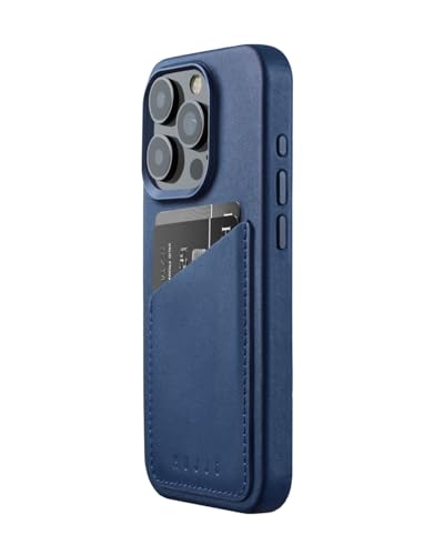 Mujjo Leather Wallet Phone Case - Fits iPhone 15 Pro -