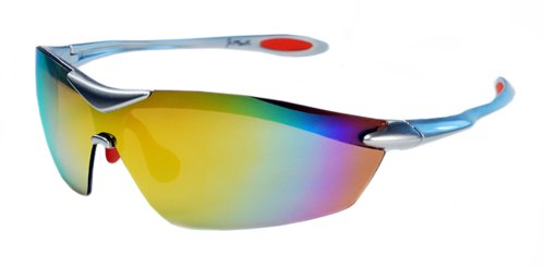 Image of JiMarti XS Sport Wrap TR90 Sunglasses UV400 Unbreakable Protection for Cycling, Ski or Golf