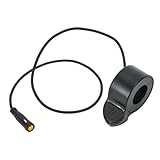 Vibsky Thumb Throttle for 36/48V Ebike, 3-Pin Waterproof Connector, Compatible with for Bafang G340 M600 M800 Series Motors - Image 5