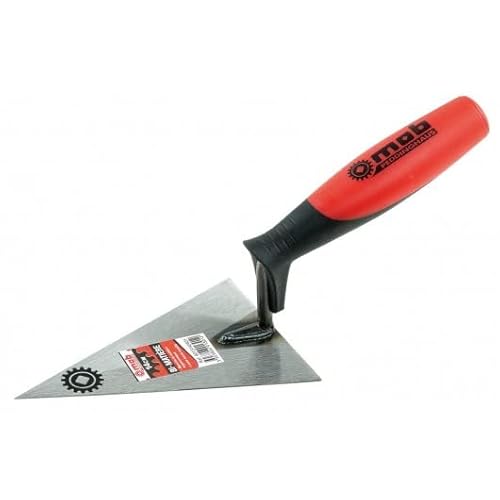 MOB Outillage 6013140401 Truelle triangulaire emmanchement bi-matière 14 cm