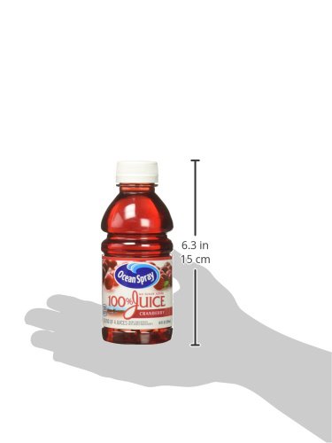 Ocean Spray 100% Juice, Cranberry, 10 Ounce Bottles (Pack of 6) image 9