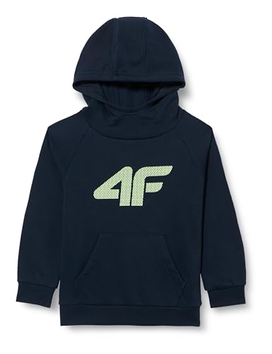 Sweatshirt M626 Navy 4F enfant 122 vêtement chaud pour la récréation