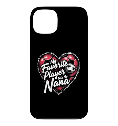 Proud Soccer Nana Funny Grandma Lover Heart Player �t�@�� �X�}�z�P�[�X iPhone 13 �p