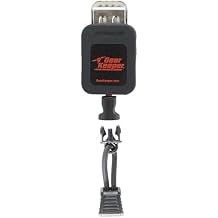 Gear Keeper Fire Microphone Keeper - Lapel Mic Retractor with Heavy Duty Stainless Steel Alligator Clamp - Law Enforcement Gear for First Responders, Firefighters & Police Radio - Made in USA