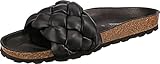 Absatzeigenart: Kork-Optik VERBENAS Sandalen Rai Trenza Soft Negro - Größe: 42