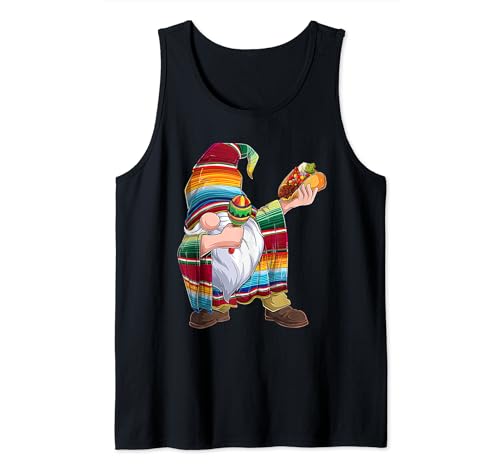 Cinco De Mayo Boys - Dabbing Gnome México 5 de mayo, 5 de mayo Camiseta sin Mangas