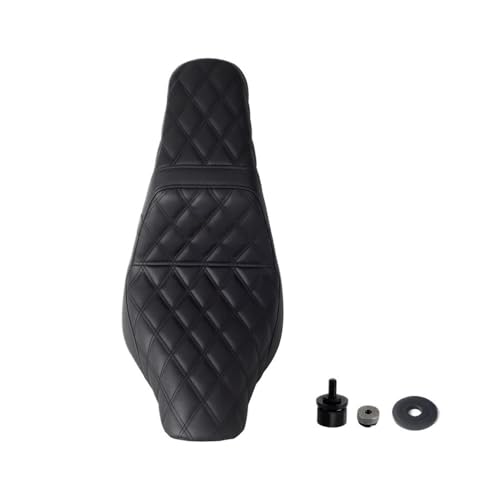 Almohadilla asiento conductor Softail FLSB FXLR reduce fatiga en ruta