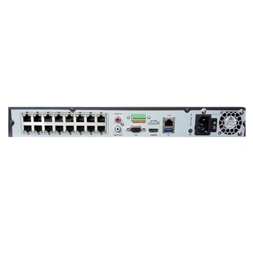 Image of DS-7616NI-M2 /16P 16 Channel PoE Network Video Recorder NVR, 8K H.265, Up to 32MP Resolution Input, Plug & Play, Hard Drive Not Included, Support Firmware Upgrade