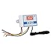 Thermostat Switch with Digital Readout Temperature Controller for 12V/60V Industrial Solutions (12V )