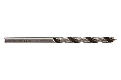 wolfcraft HSS Wood Twist Drill Bit Professional, Ø 4 mm I 7246000 I For drilling into very hard woods