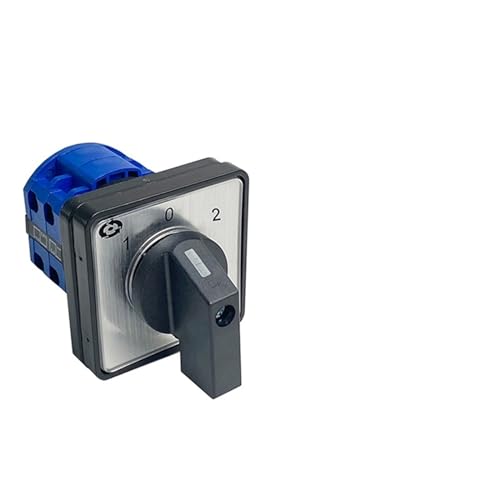 Sélecteur LW26-20D0401/2 rotatif haute tension 20A à 2 pôles et 3 positions pour réseau électrique