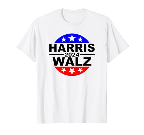 KAMALA HARRIS TIM WALZ 2024 FOR PRESIDENT VP T-Shirt