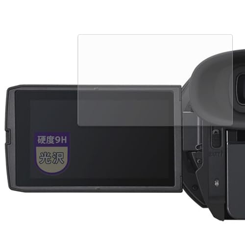 MotoMoto �t�B���� Panasonic HC-X1600 / HC-X2100 / HC-X1500 / HC-X2000 / AG-CX20 �p �K���X�t�B���� (�ɔ� �t�@�C�o�[) �ی�t�B���� �������Ŕ����� ���{��