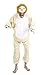 Chaks C1043180, Déguisement éco peluche Lion 180cm, adulte