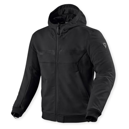 Veste Moto Revit Parabolica 2 Hoodie Noir Taille 2XL pour Homme