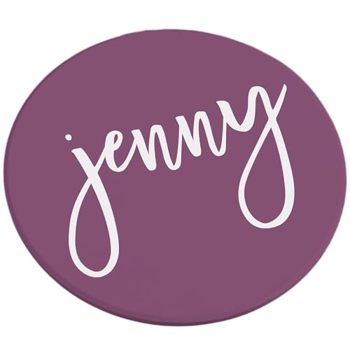 Personalization Universe Trendy Script Personalized Wireless Charging Pad