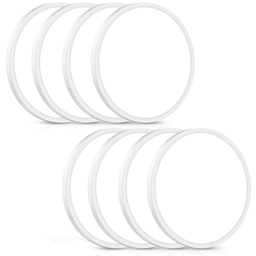 Brightever 12 Ihch 8 Pack Flush Mount Ceiling Lights, 3200LM