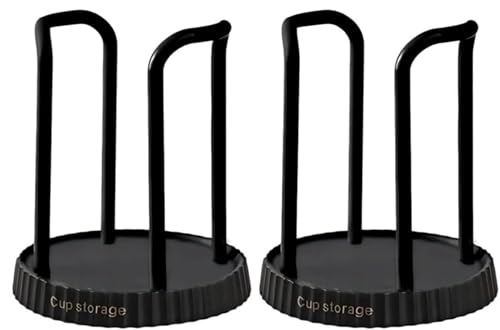 2pcs Dispenser per Bicchieri di Carta, Supporto per Espositore per Tazze, Portabottiglie per Tazze da tè, Dispenser per Bicchieri di Plastica, Portabicchieri Porta Bicchierini Caffe per Casa, Ufficio