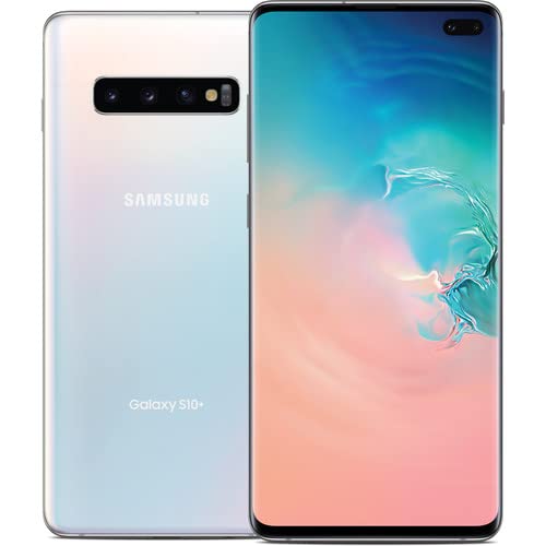 Samsung Galaxy S10+ 128GB Prism White G975W Unlocked Phone