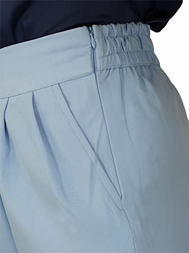 Image of fabcoast High Waist Wide Leg Loose Relaxed fit Women Pants - Flare Style, Half Waistband, Soft and Breathable Fabric - Ideal for Casual and Formal Wear.