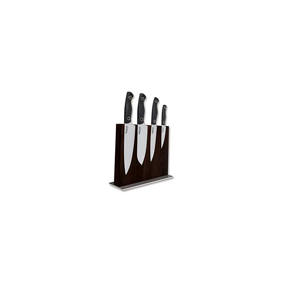 Boker-Saga-5-Pc-Knife-Block-Set-G10-Satin Boker Saga 5-Pc Knife Block Set - G10 Satin