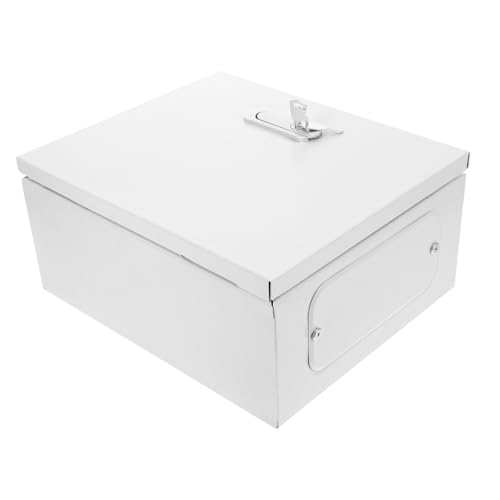 Boîte de jonction extérieure étanche en acier inoxydable blanc pour appareils