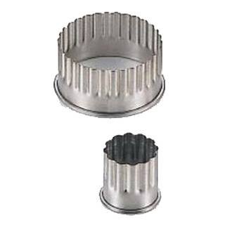 サンクラフトSuncraft PP-585 Cookie Cutter, Flowers, 3.1 inches (8 cm), Cookies, Vegetables, Character Valve, Glue, Cutter, Made in Japan, Stainless Steel, Confectionery, Patissiere, Gray